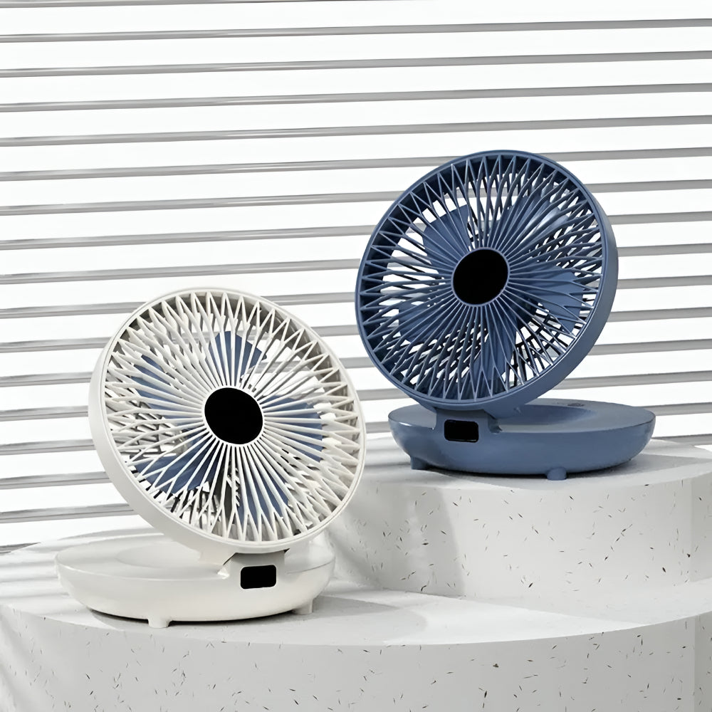 Ar Condicionado Portátil Ventilador Mini Oscilante Silencioso de Mesa