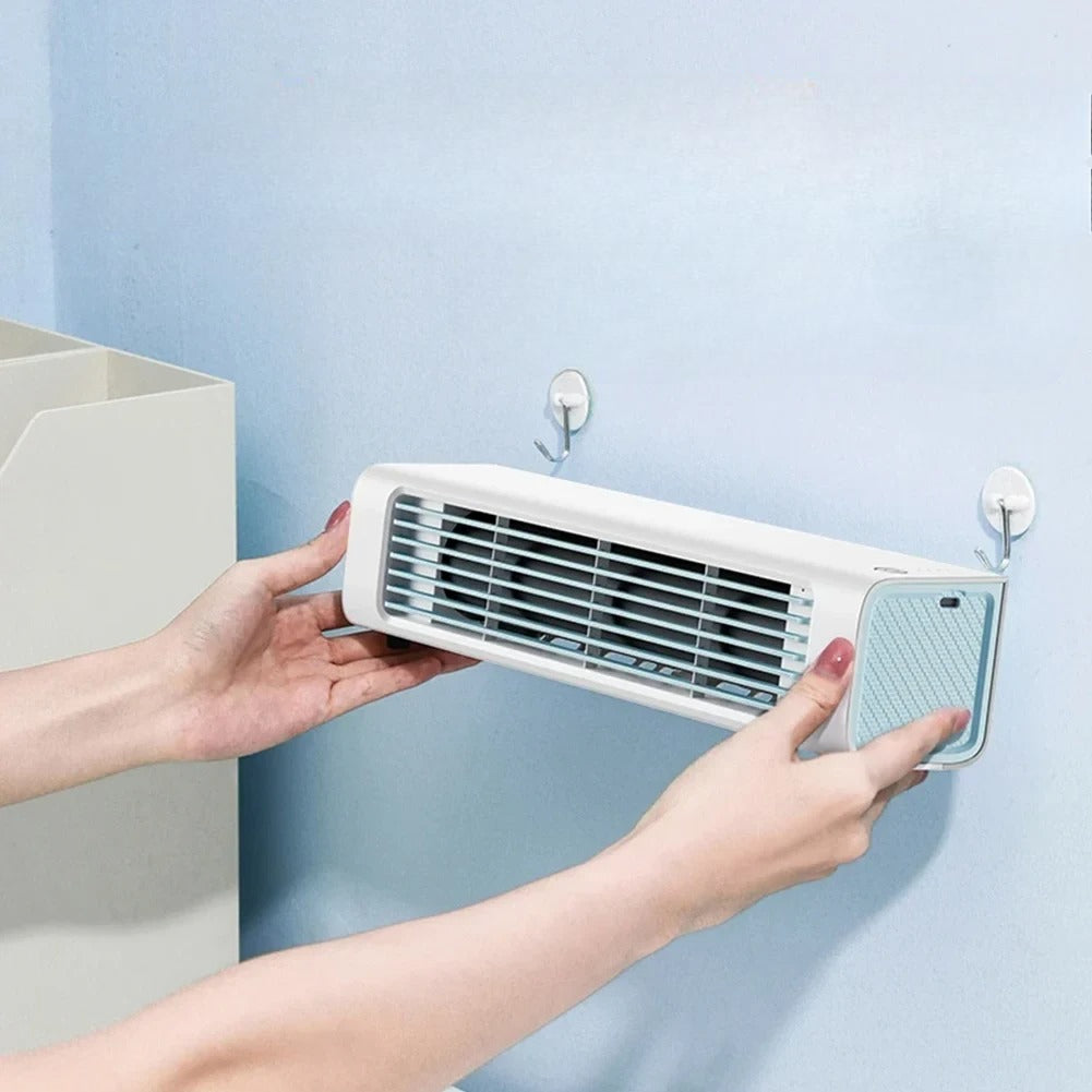 Condizionatore portatile con ventilatore senza pale elettrico