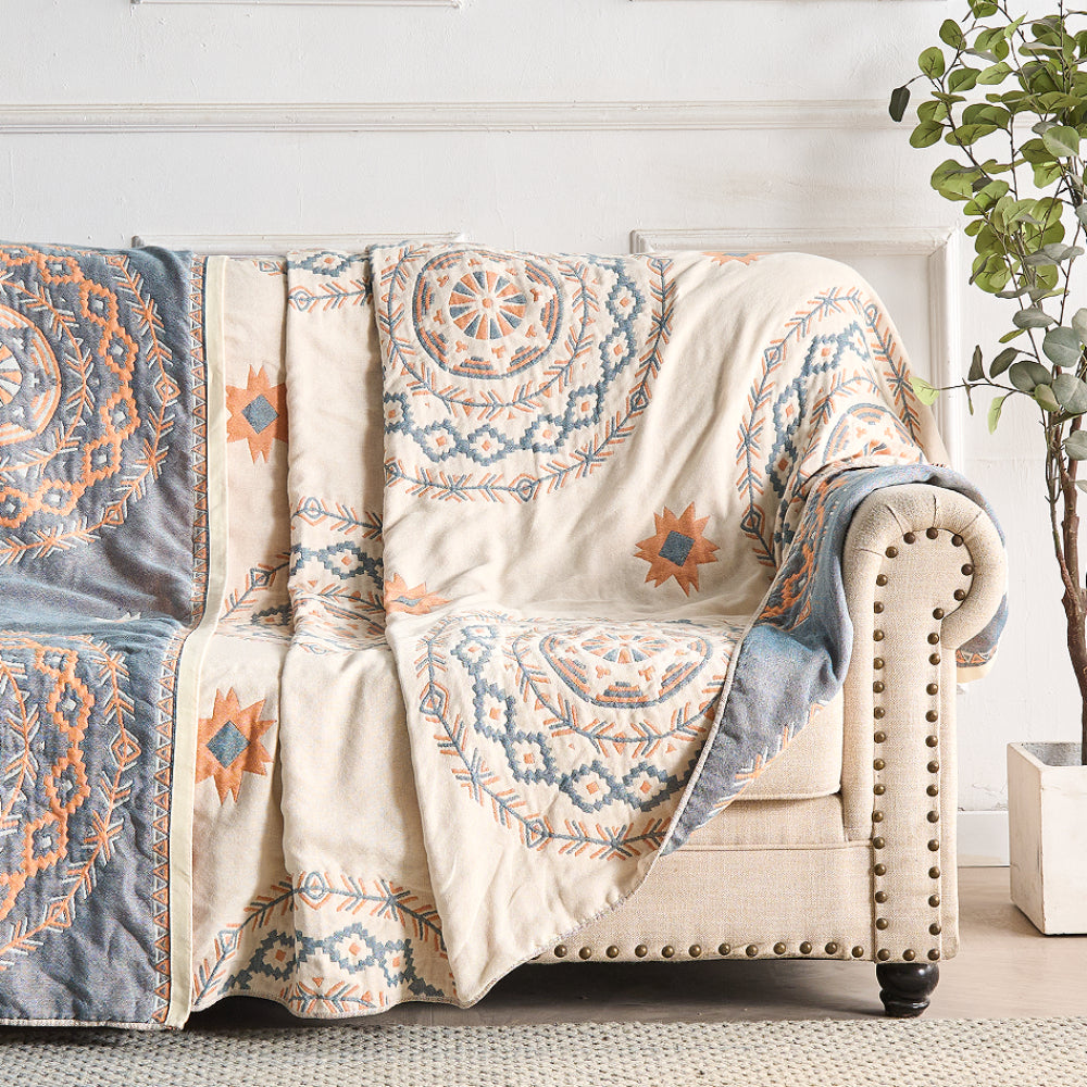 Mandala Bedspread Sofa Decor Boho Style