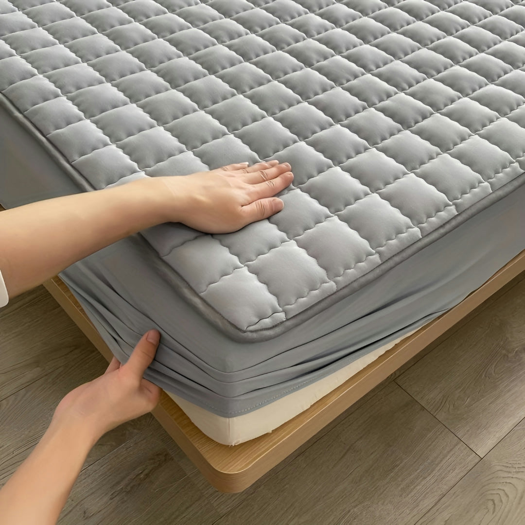Quilted Waterproof Mattress Protector Bed Cover