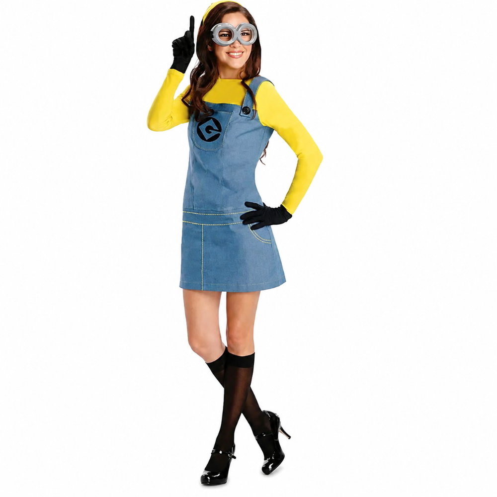 Disfraz de Halloween Familia Mono Gafas Guantes