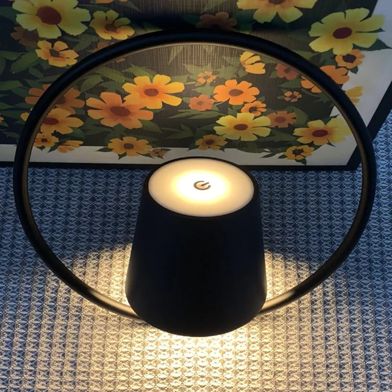 LumiGlow - Portable LED Pendant Lamp, Modern & Minimalist Design for Indoor & Outdoor Use