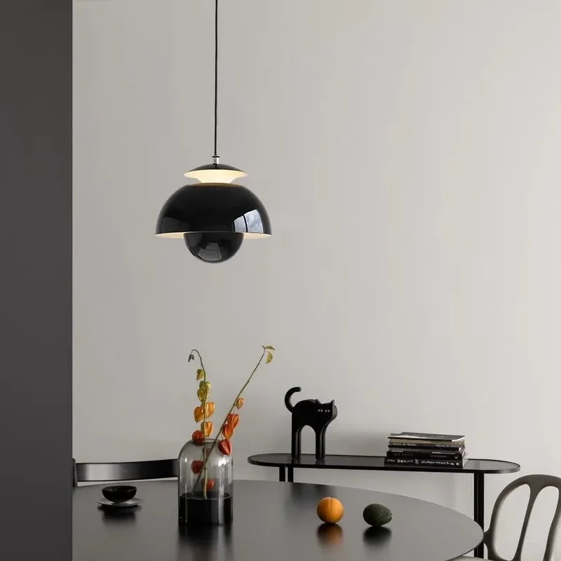 LunaSphere - Candeeiro de Teto Moderno com Lâmpada LED