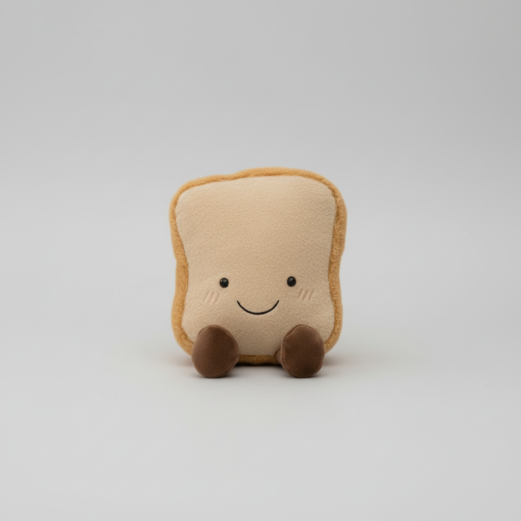 Cuddly Food Plushies Pretzel Croissant Toast Toy for All Ages 4