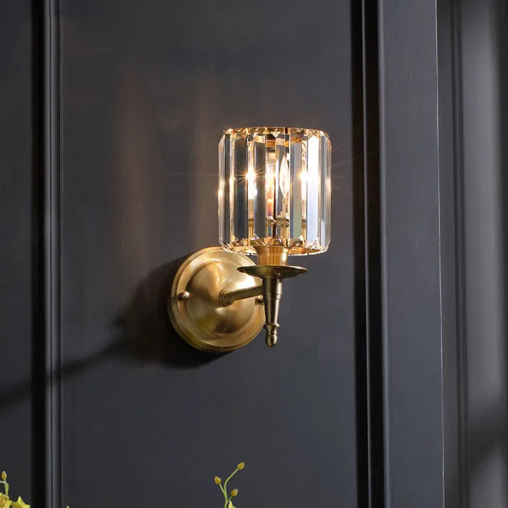 LumiCrystal – Luxury Crystal Wall Lamp
