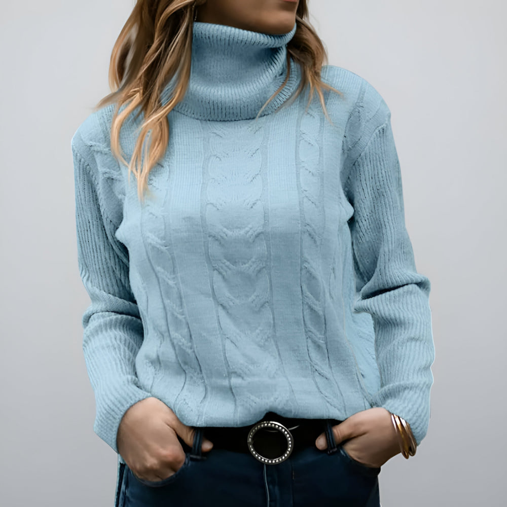 Women's Turtleneck Sweater Daily Wear