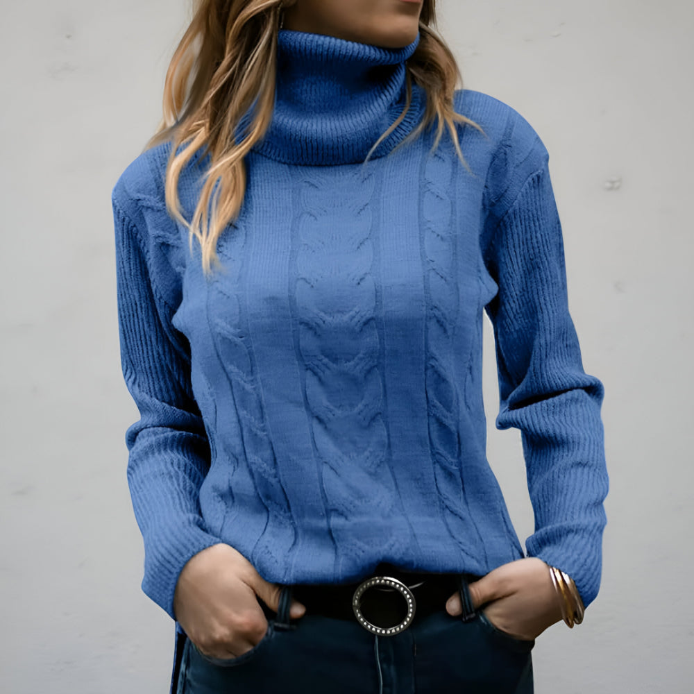 Women's Turtleneck Sweater Daily Wear