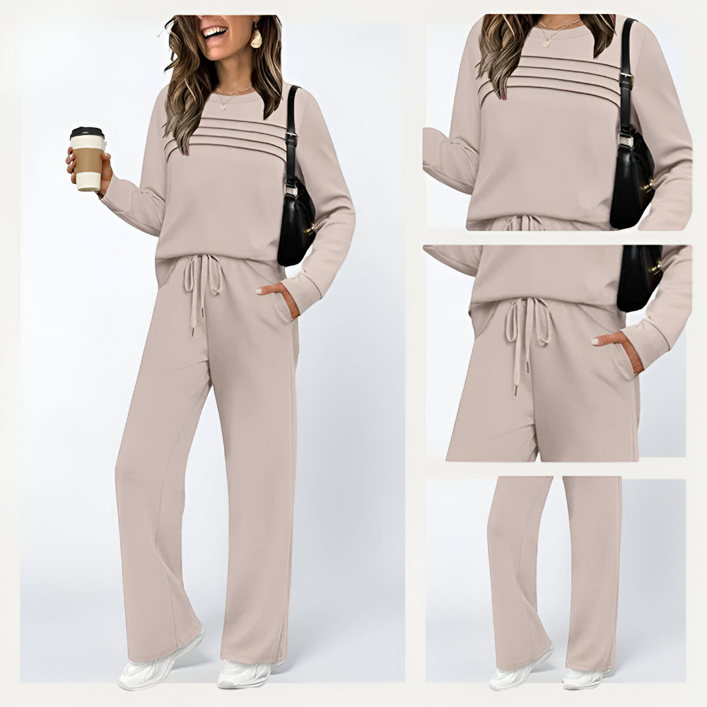 Tuta Donna Sportiva Set Due Pezzi Casual