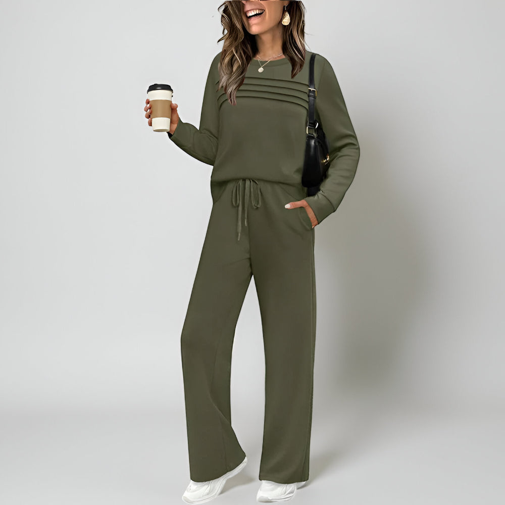 Tuta Donna Sportiva Set Due Pezzi Casual