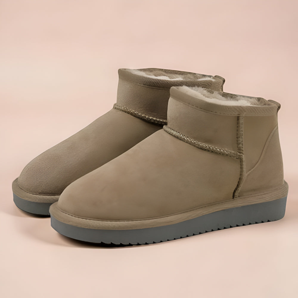 Stivaletti Donna Invernali Slip On Suola Antiscivolo Caldi