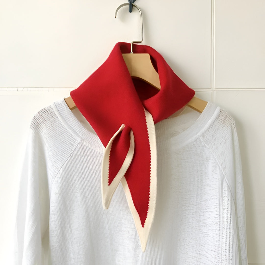 Dames Sjaal Halsdoek Mode Accessoire Retro Stijl Strik