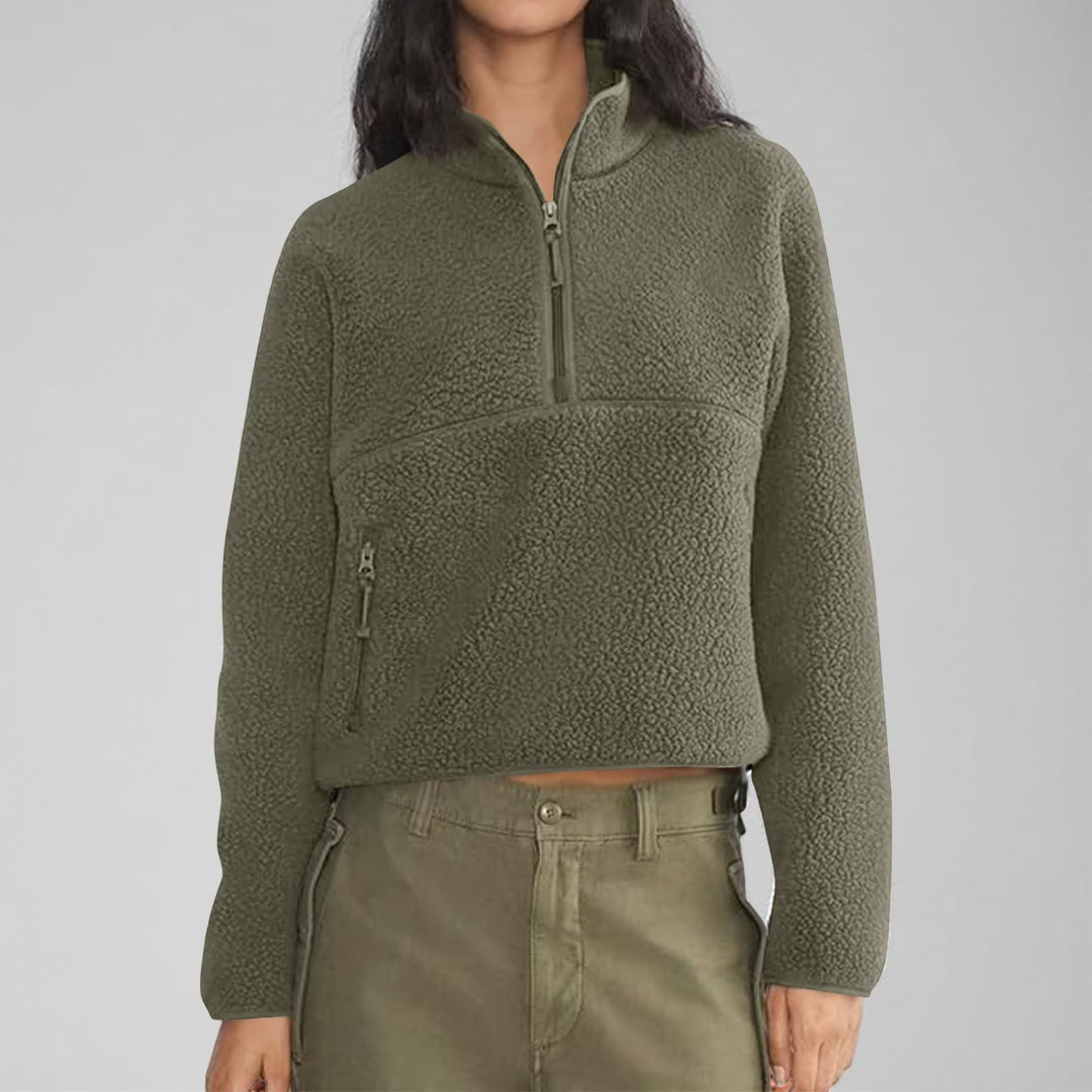 Gilet Donna Smanicato Zip Uso Quotidiano