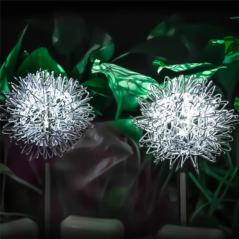 SolarGlow - Sun-Dandelion Garden Lamp – Decorative LED Lighting for Outdoors