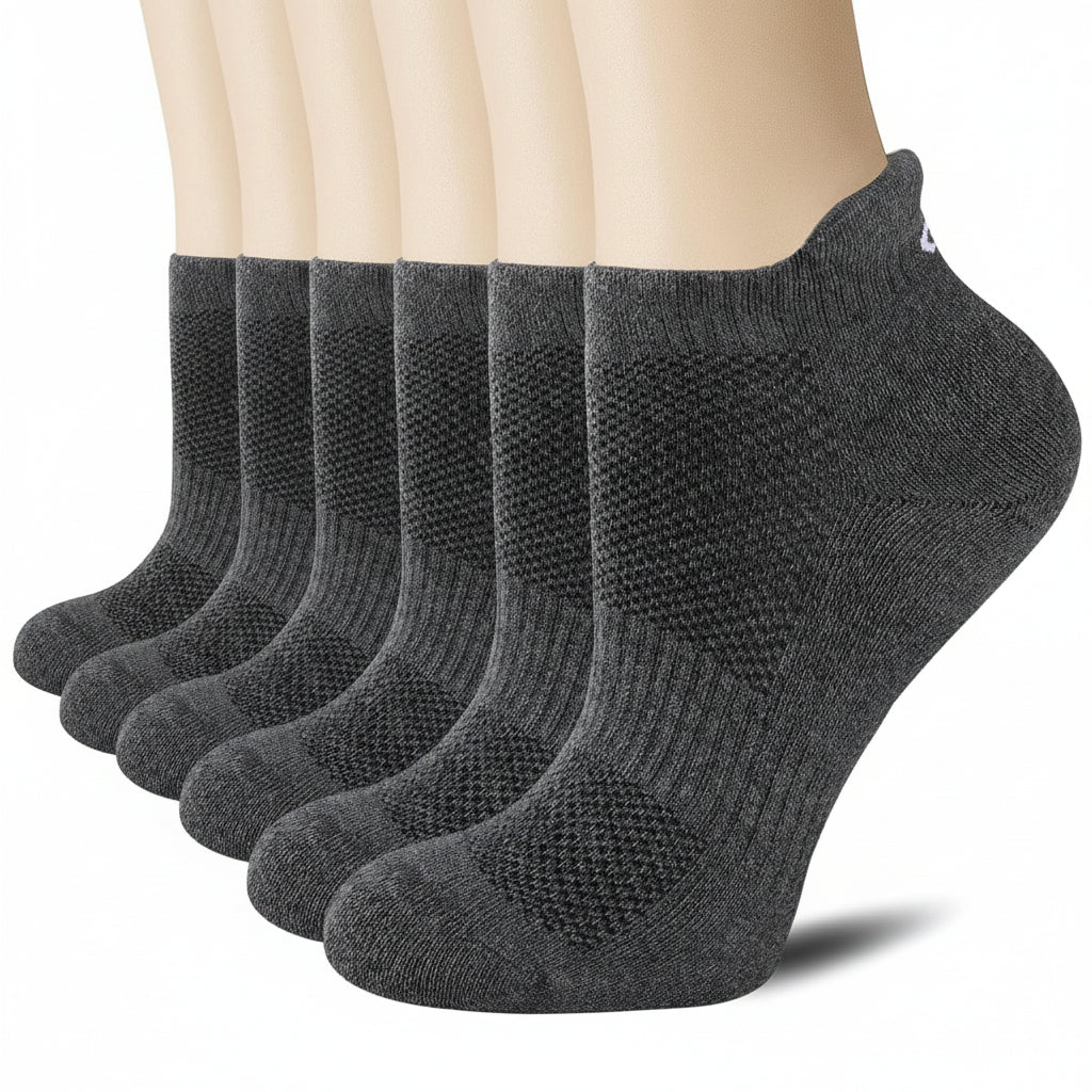 Sports Socks Low Ankle Breathable Cushioning Arch Support