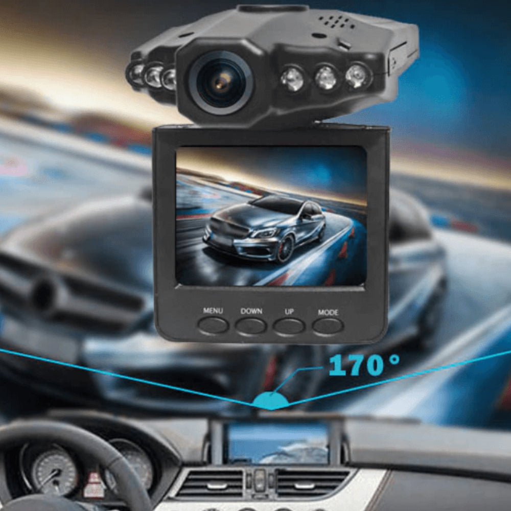 Dashcam Auto Telecamera 1080P Visione Notturna Registratore Guida
