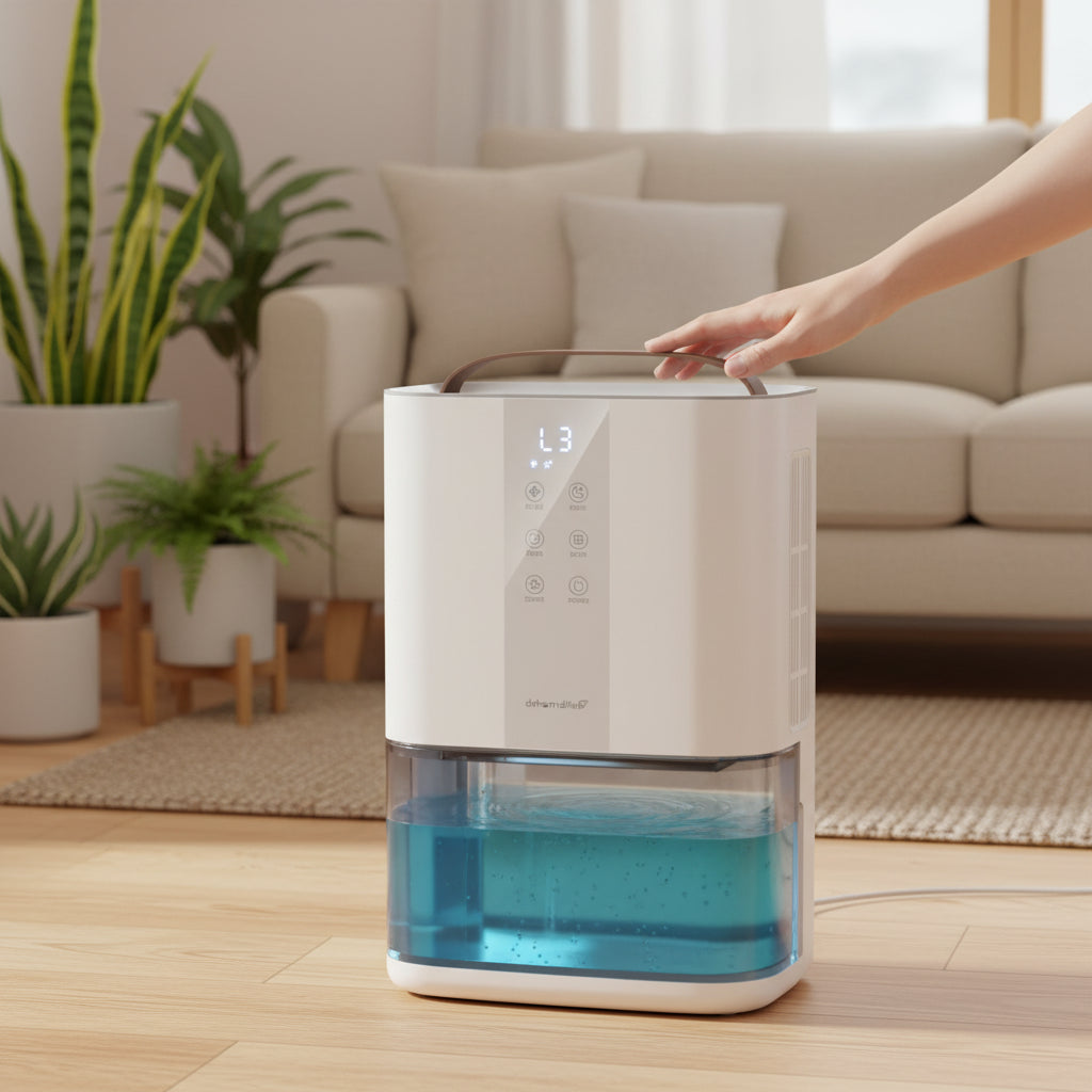 Deshumidificador Refrigerante para Casa con Depósito