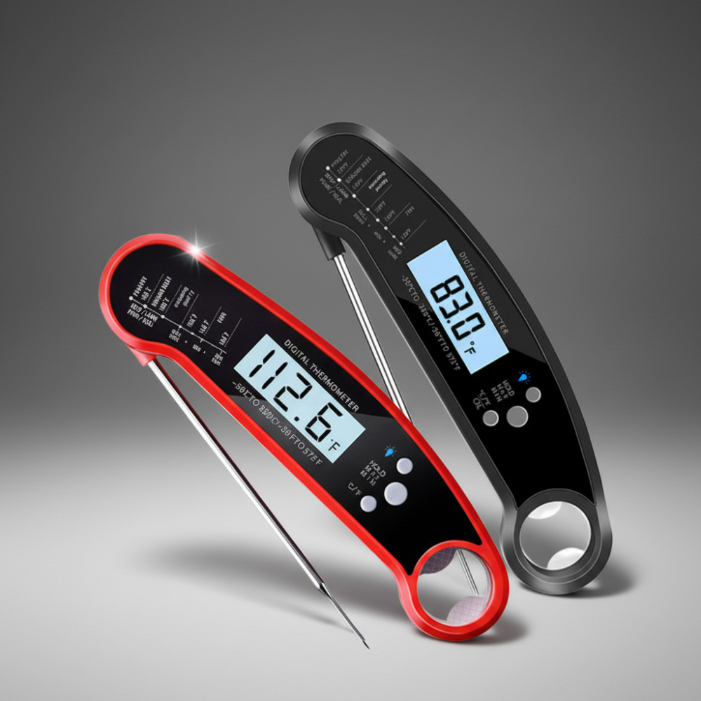 Digital Meat Thermometer Waterproof Fast Measurement BBQ