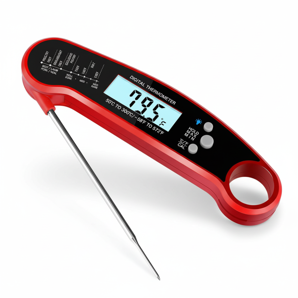 Termometro Digitale Carne Impermeabile Misurazione Rapida BBQ