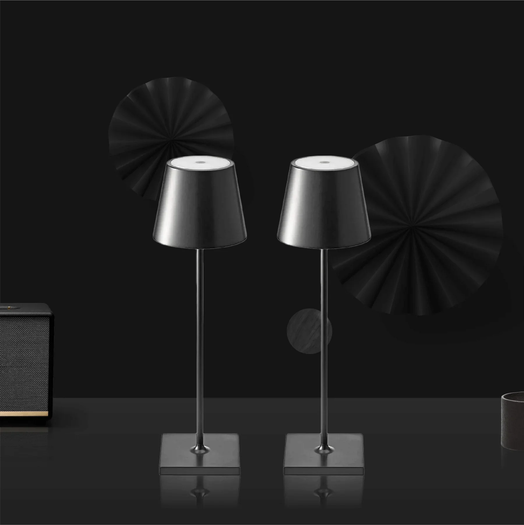 Lámpara de mesa inalámbrica sin cable