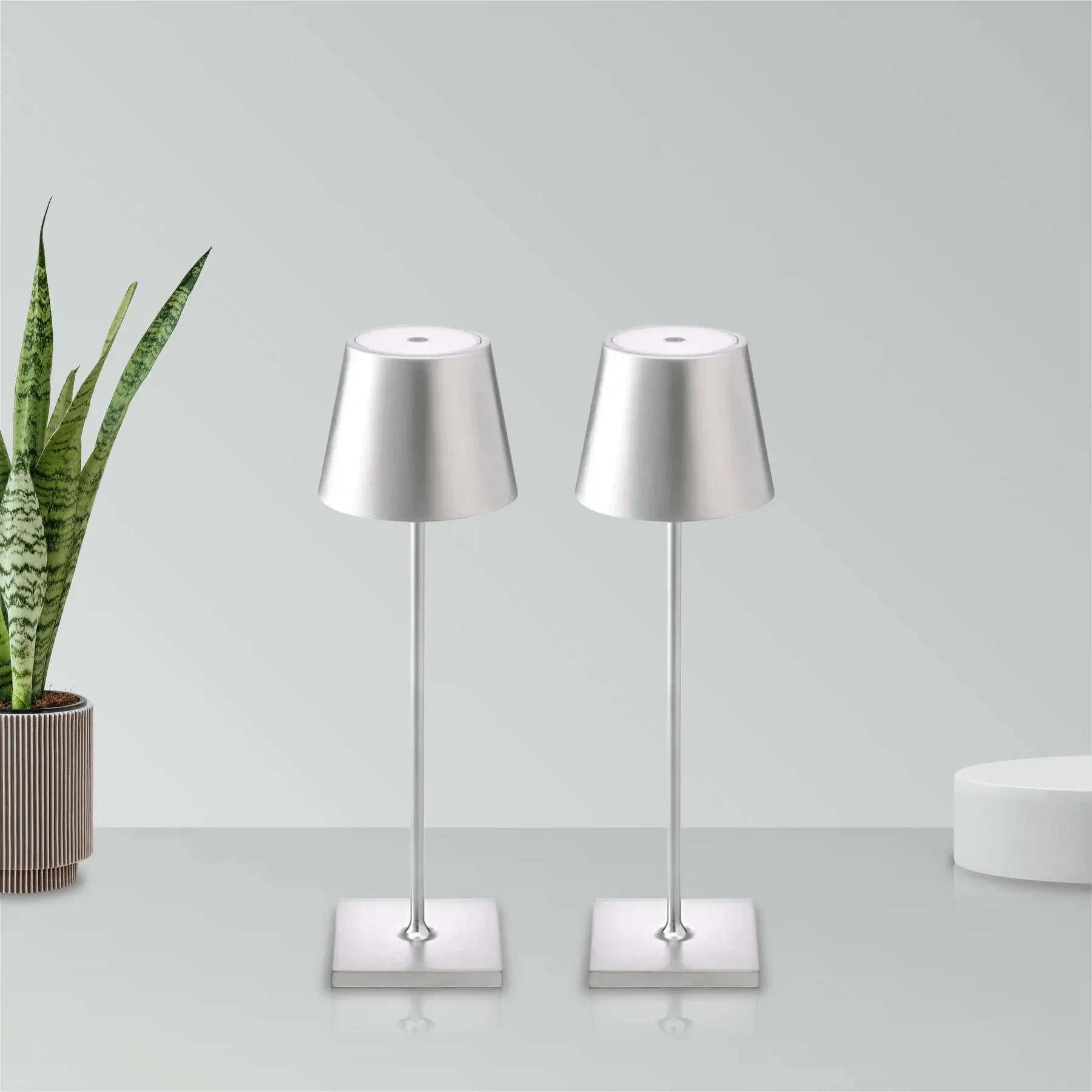 Lámpara de mesa inalámbrica sin cable