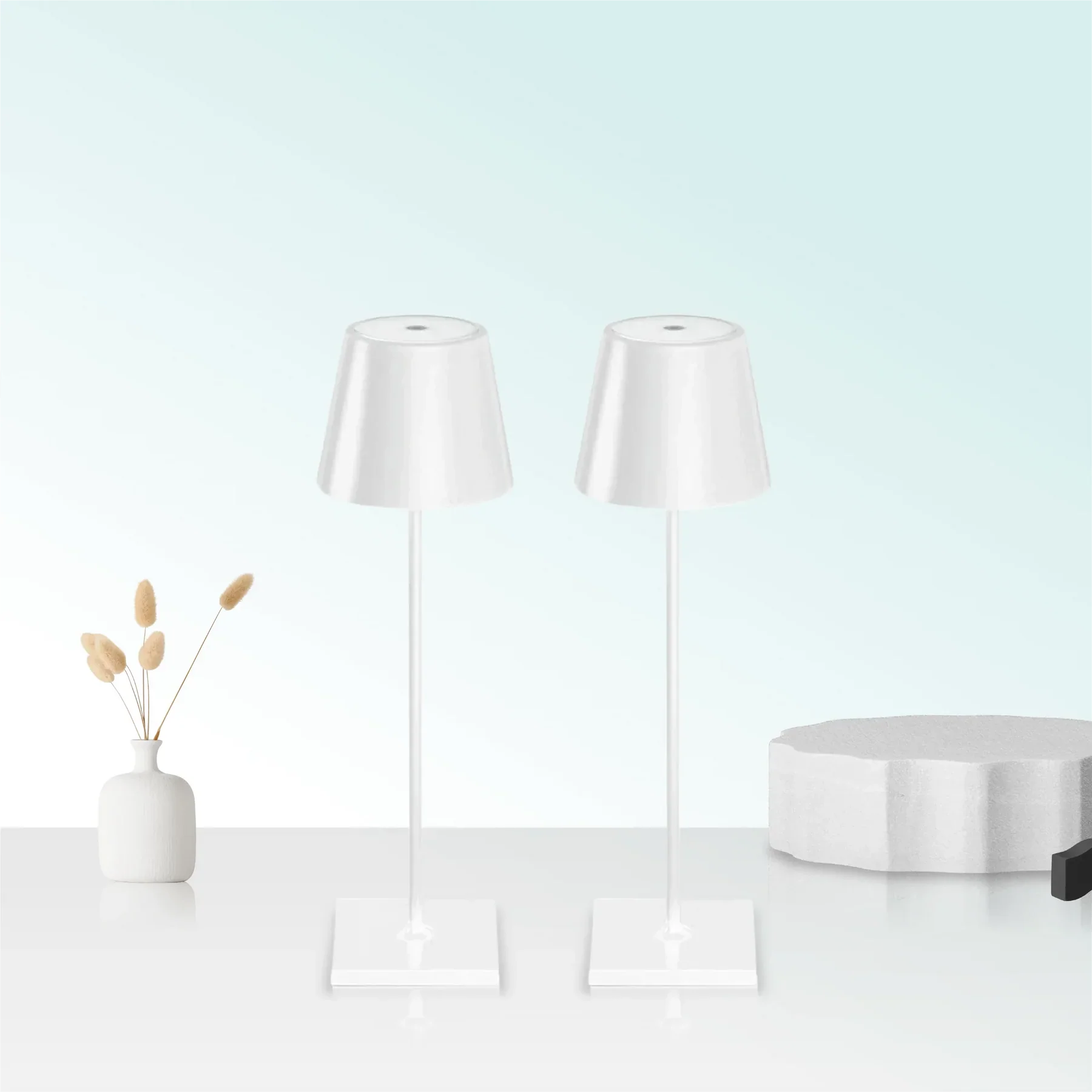 Lámpara de mesa inalámbrica sin cable