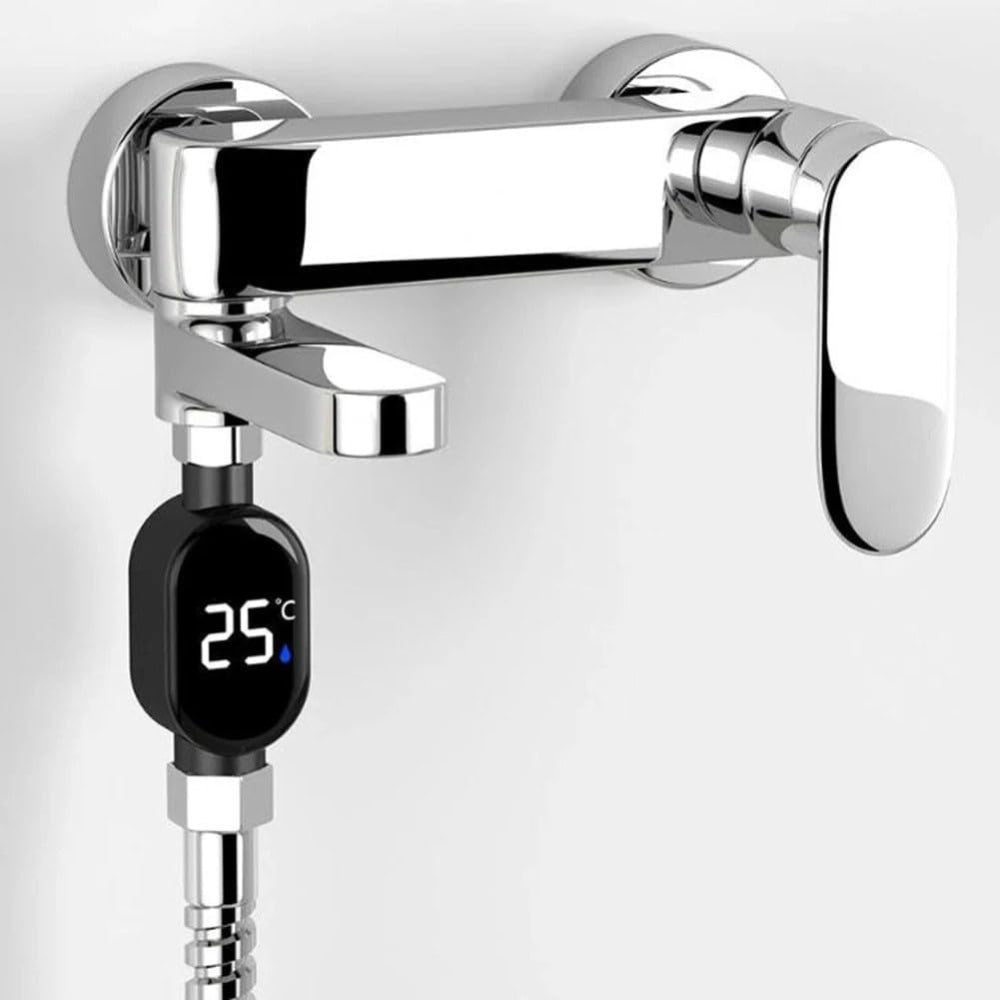 Termómetro Digital de Duche com LED Medidor de Temperatura da Água