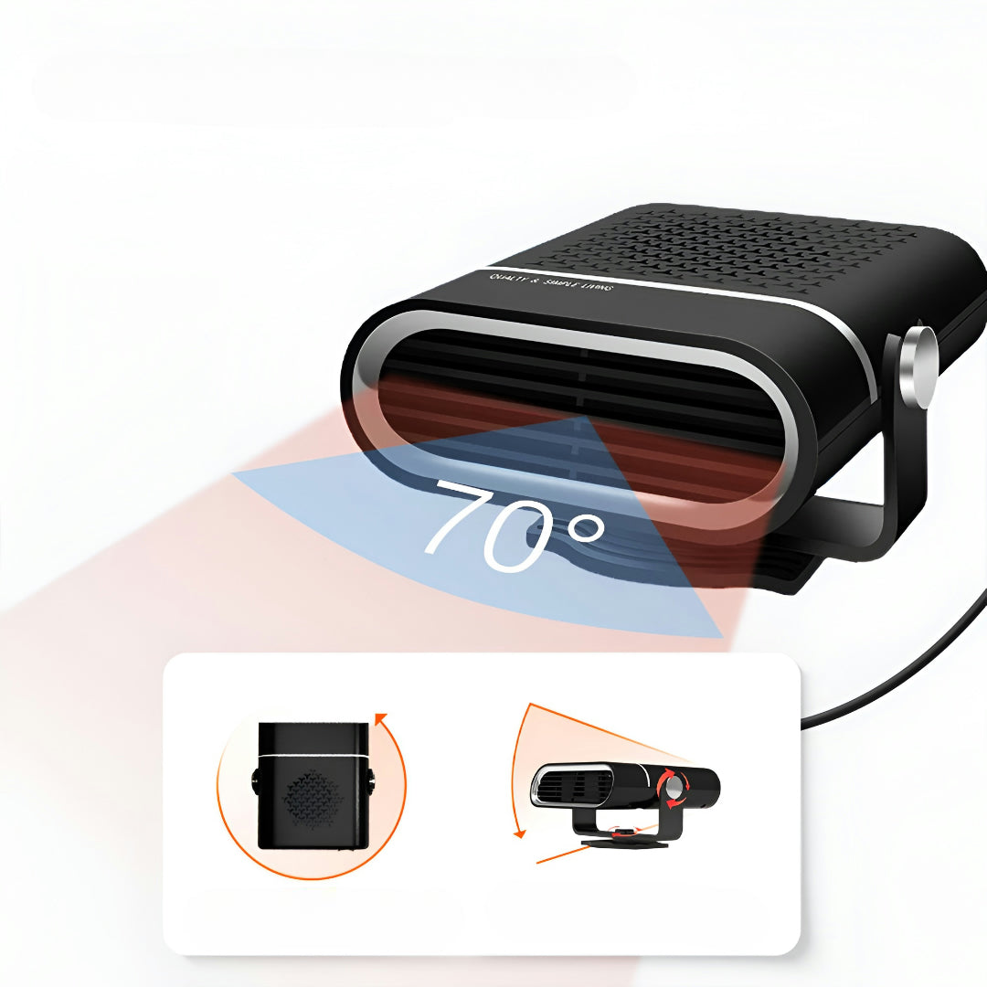 Riscaldatore Auto Portatile Veloce Caldo Compatto