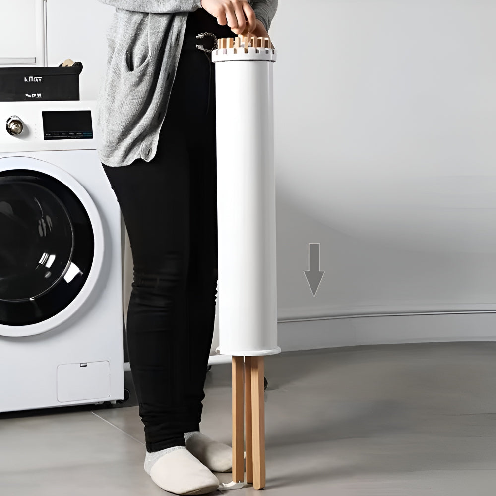 Clothes Drying Rack Folding Laundry Rack Standing Indoor Dryer