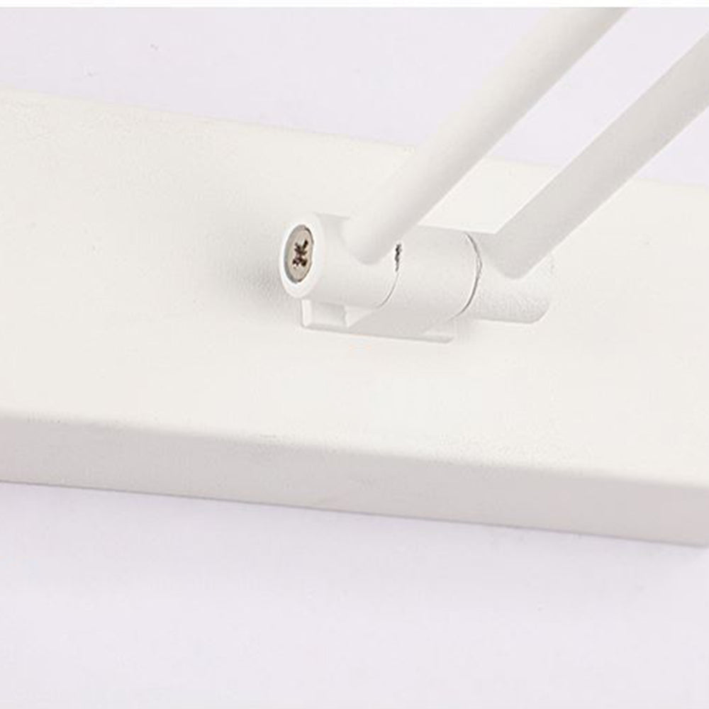 Lámpara de pared LED moderna minimalista blanca/negra para baño