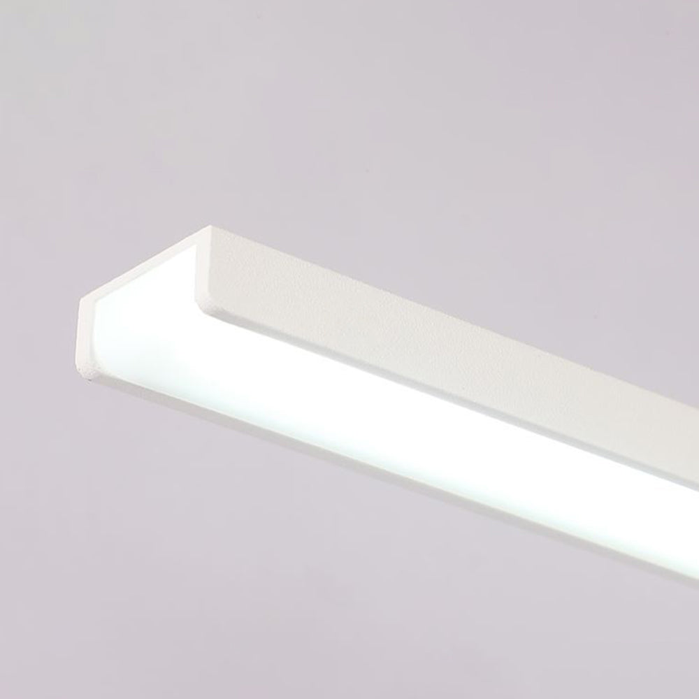 Lámpara de pared LED moderna minimalista blanca/negra para baño