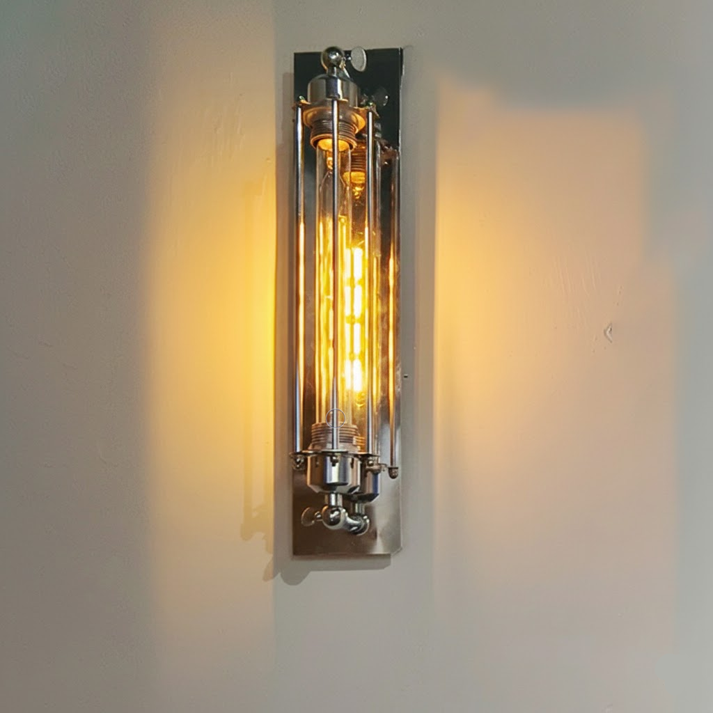 Arandela Parede Industrial Vintage Metal LED