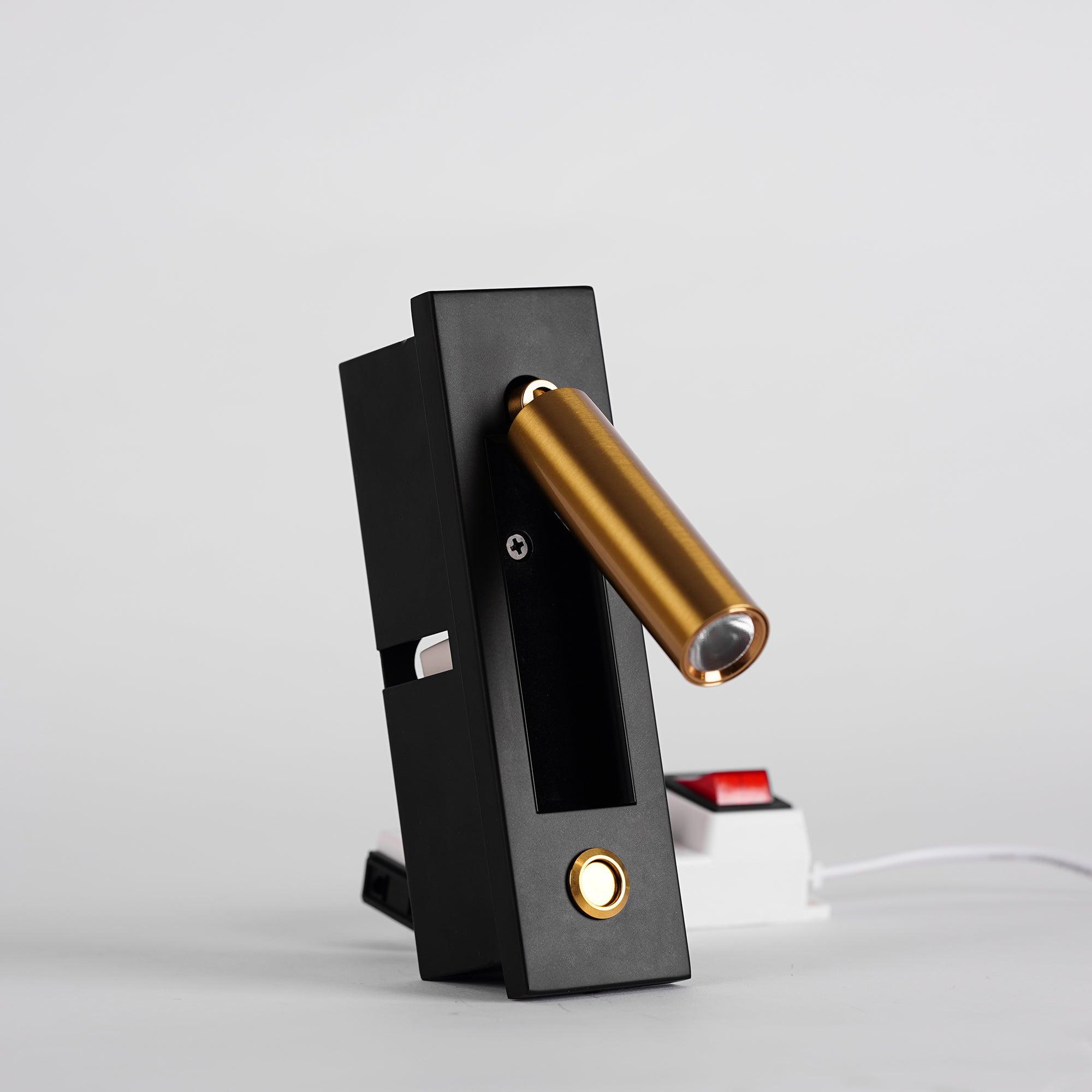 GlowNest - Built-in Nightstand Wall Lamp