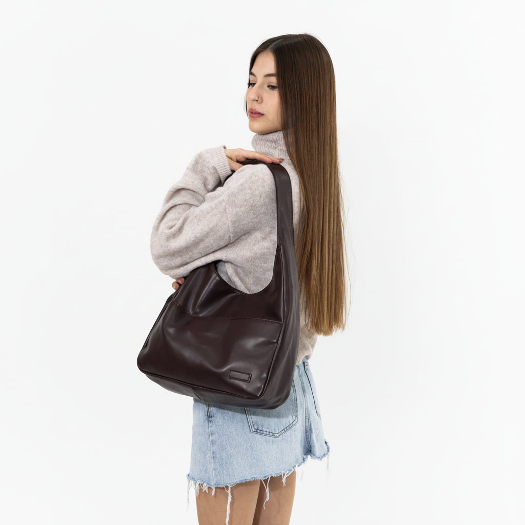 Borsa Spalla Elegante Resistente Chiusura Calamita Cerniera