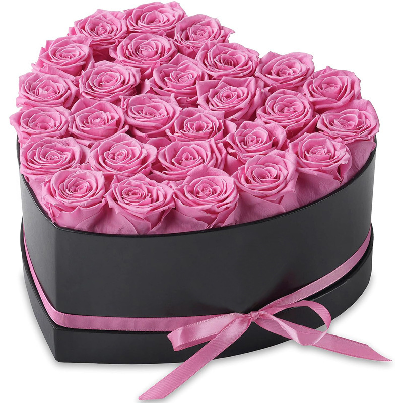 Scatola Rose Eterne Luxe Regalo Romantico Donne
