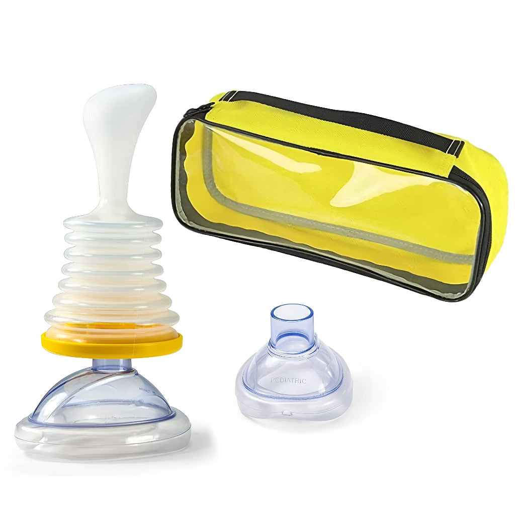Kit di Primo Soccorso per Emergenze delle Vie Aeree Portatile Manuale