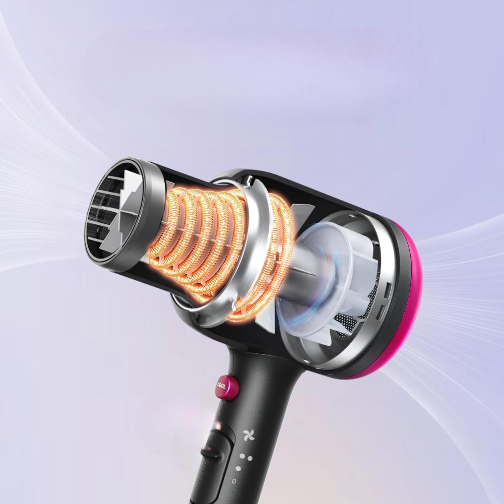 Asciugacapelli Ionico Professionale Diffusore Accessori Styling