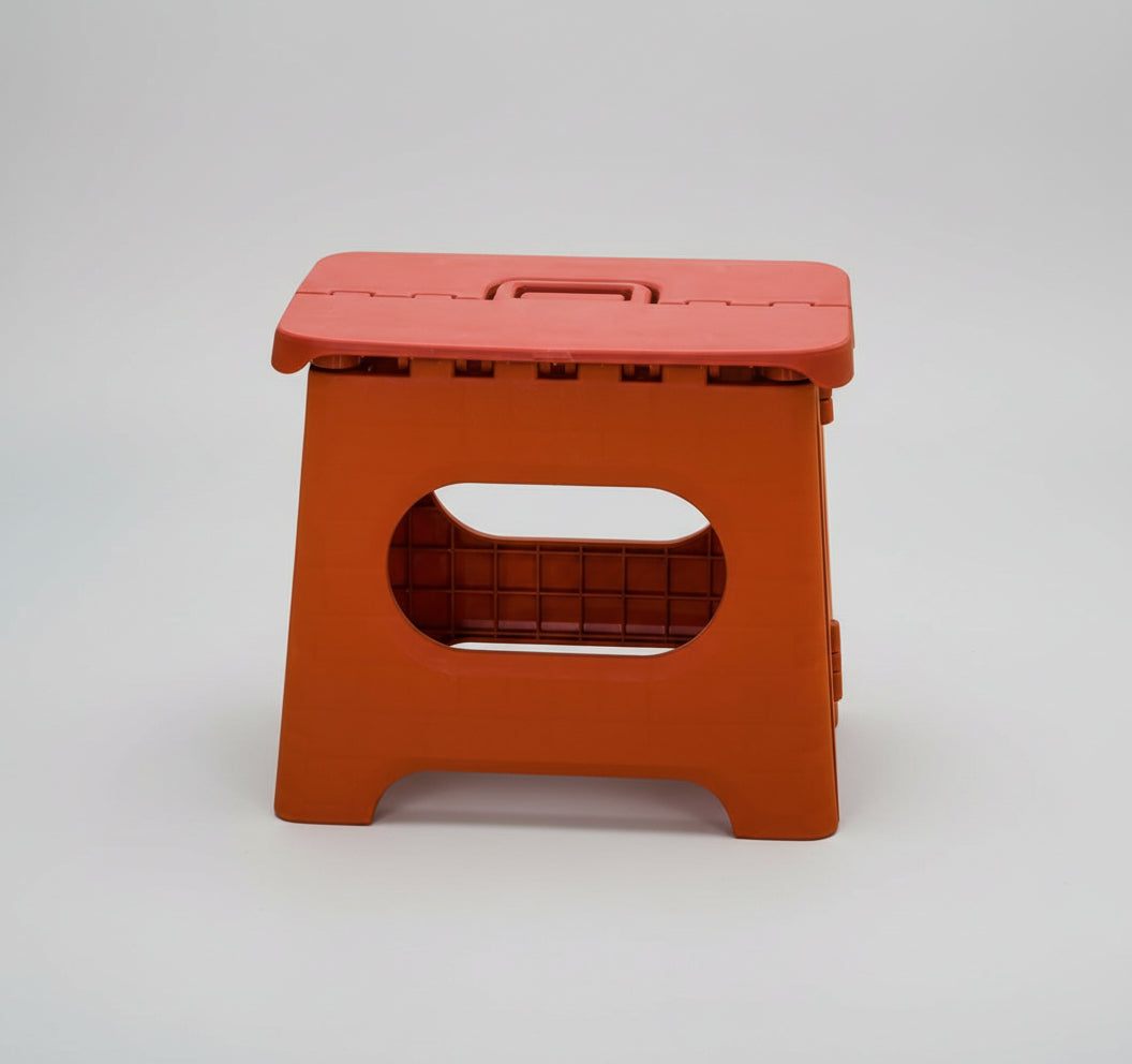 Folding Step Stool Portable Lightweight Plastic Stool with Handle 9