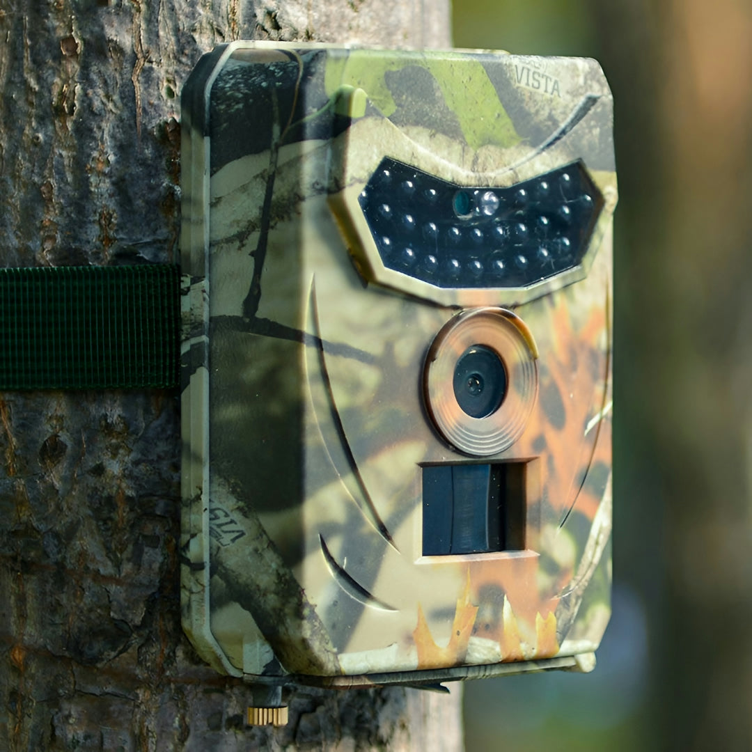 Fotocamera per Caccia con Visione Notturna e Rilevamento del Movimento HD
