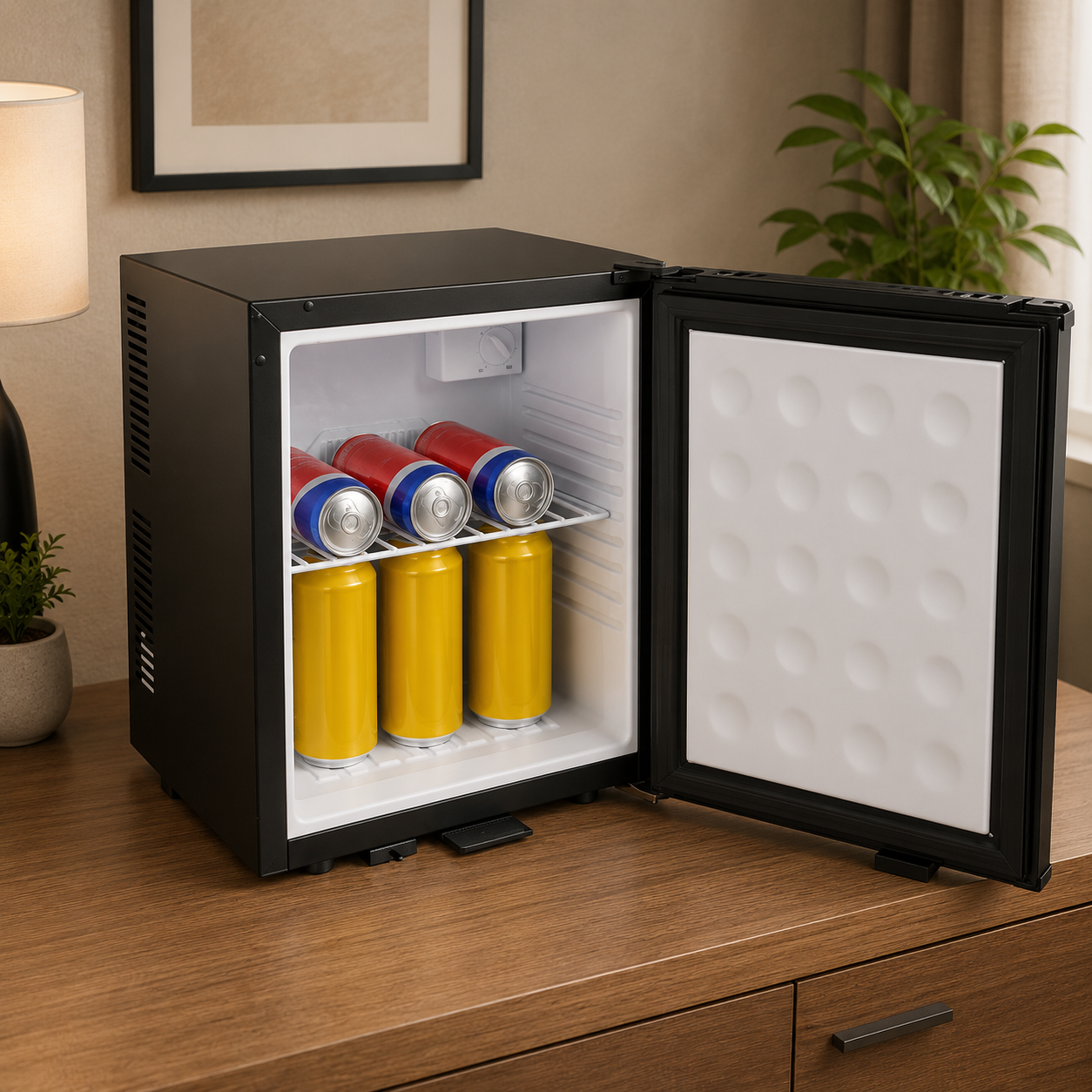Frigorifero Mini con Raffreddamento Automatico per Bevande Uso Domestico