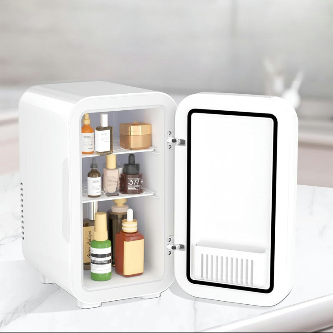 Frigorifero portatile per il raffreddamento di cosmetici, auto e ufficio