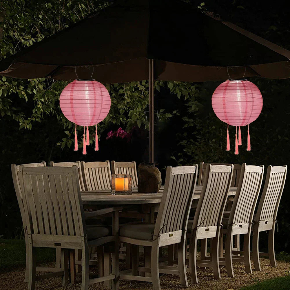 SolarLight - Waterproof Solar Lantern for Outdoors – Weatherproof LED Lantern with Solar Power