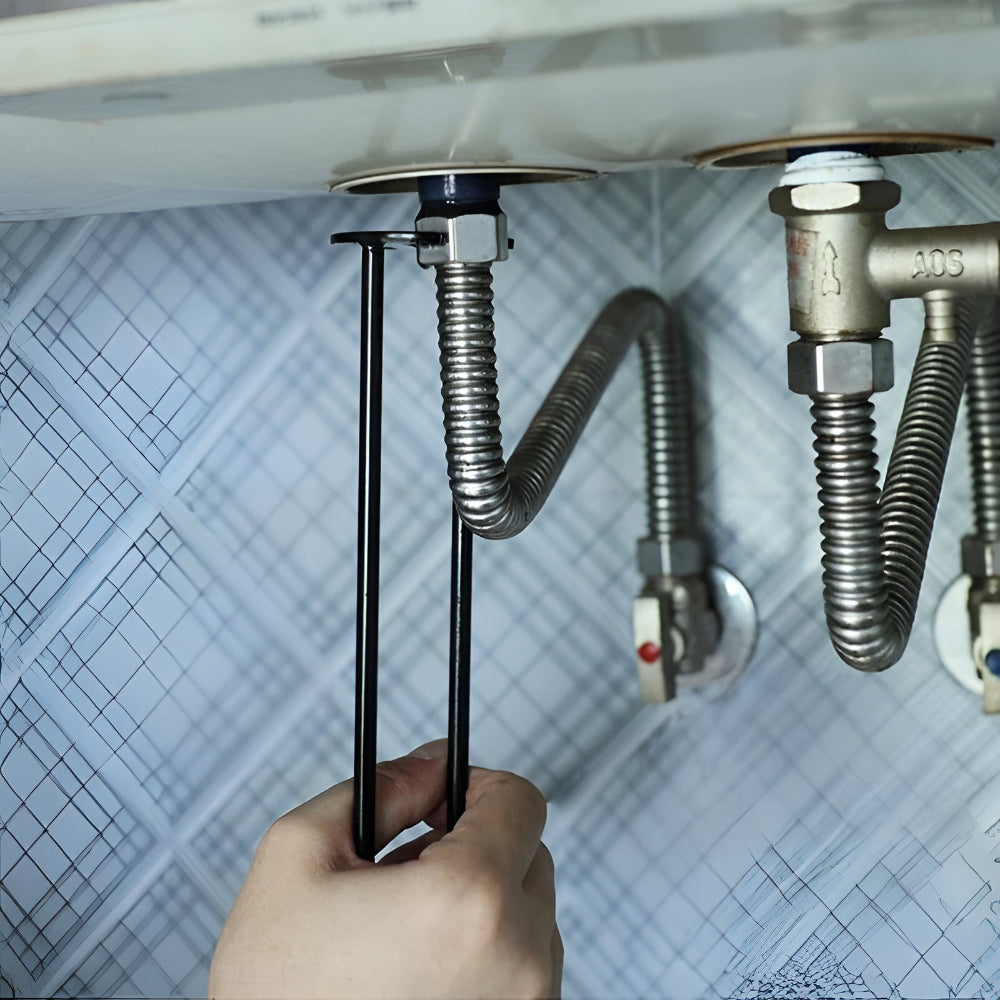 Chiave Rubinetto Universale Acciaio Installazione