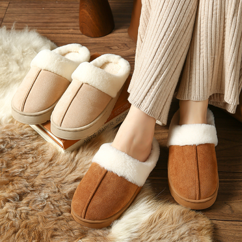Pantofole Accoglienti Fodera Imbottita Donna