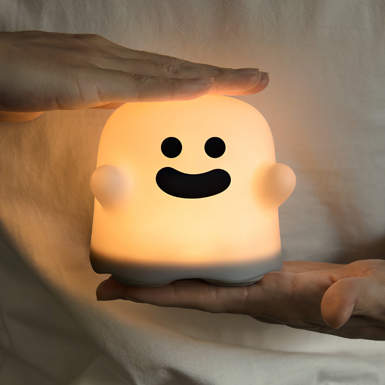 GhostLume - Rechargeable Design Table Lamp with Battery