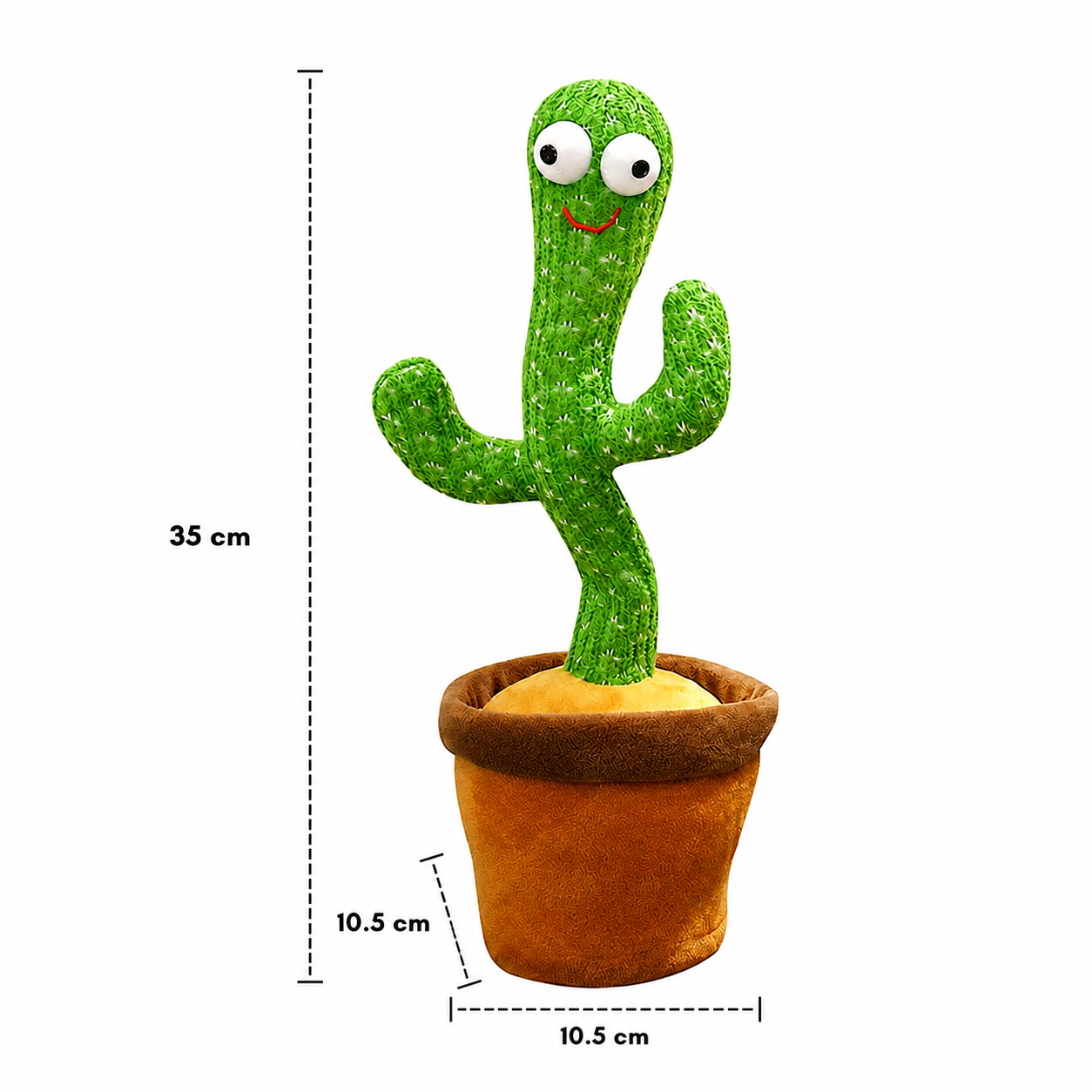 Interactive Cactus Toy Talking Musical Plush Dance