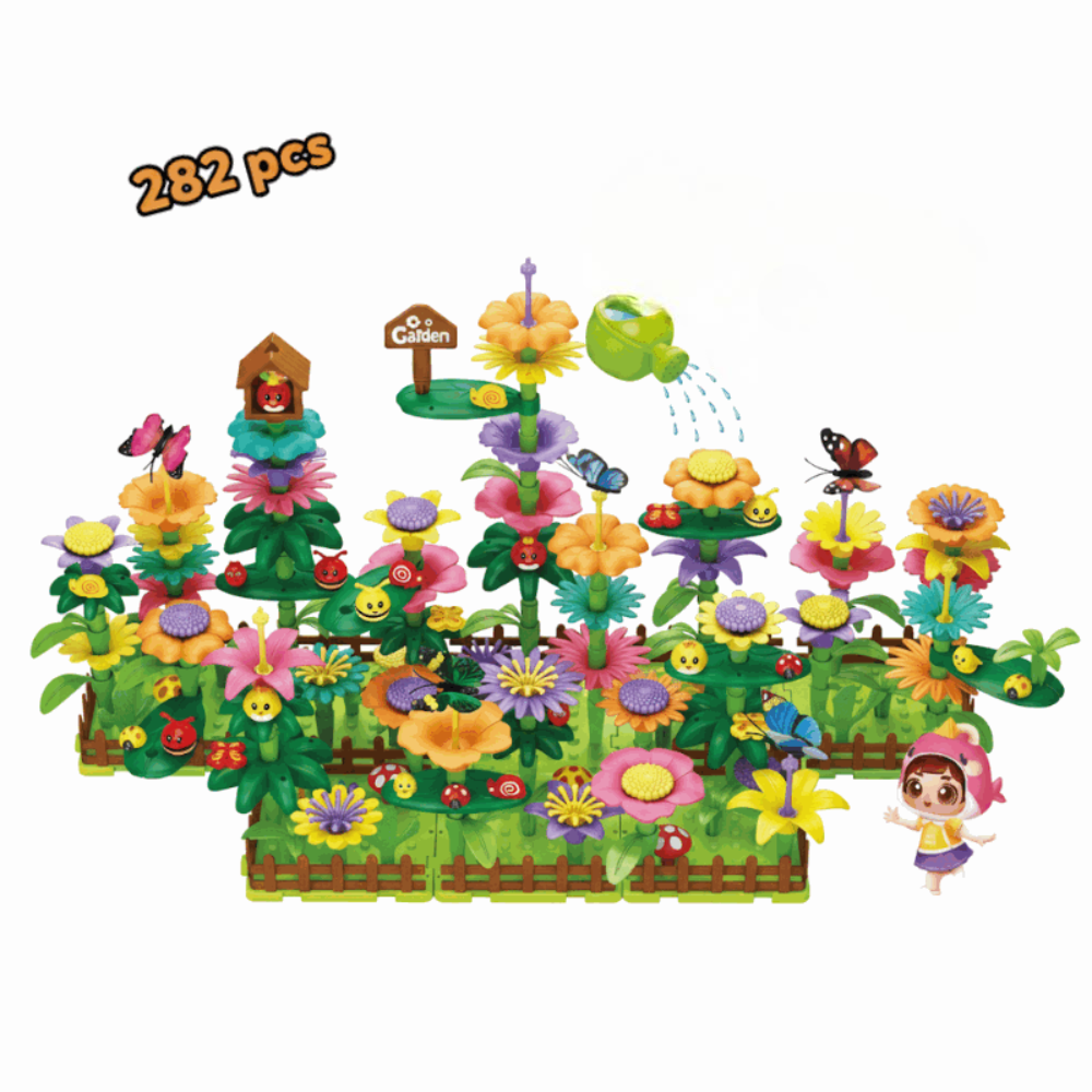 Giocattolo Educativo Fiori Costruibili Bambini Gioco Creativo