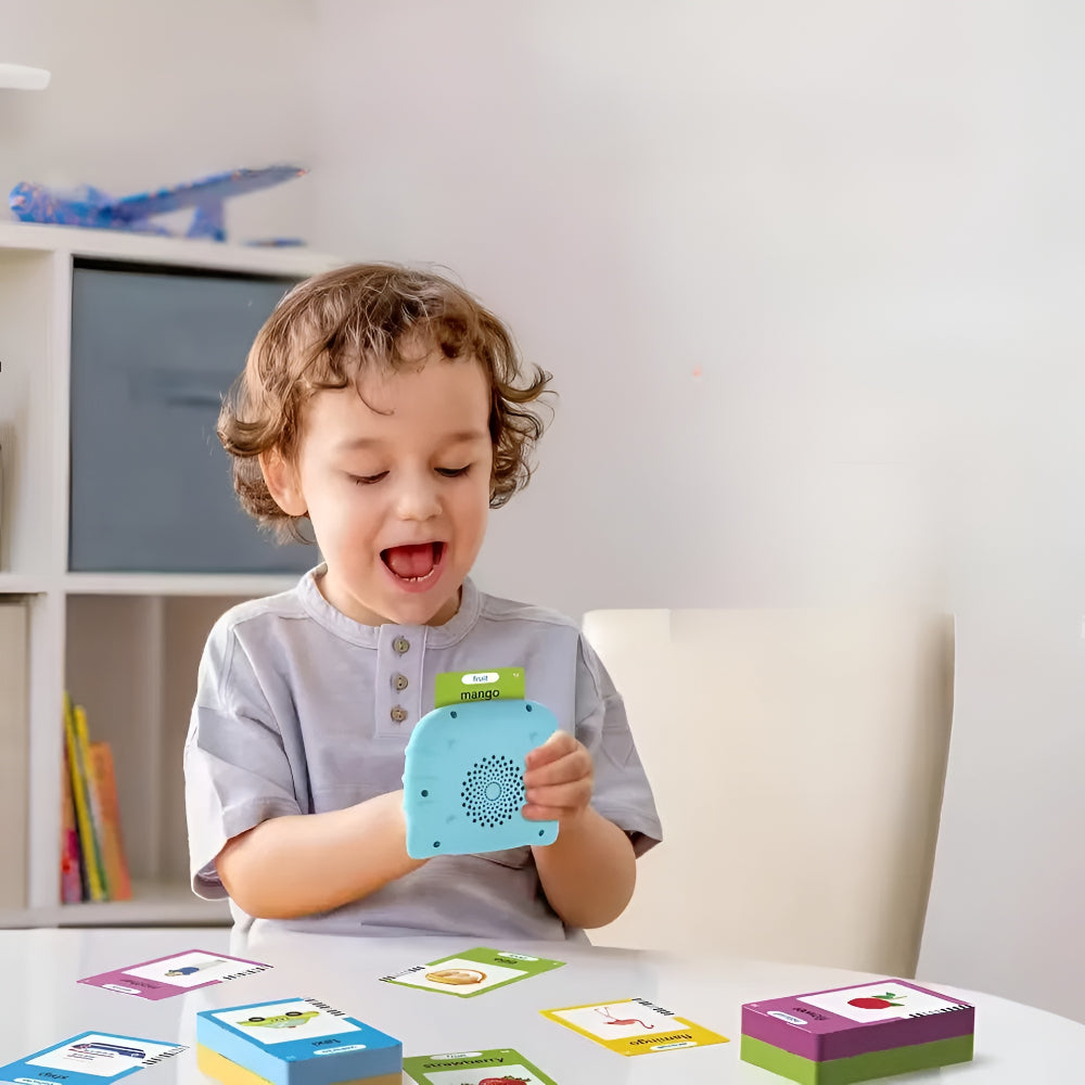 Giocattolo Educativo Lettore Schede Sonore Bambini Audio
