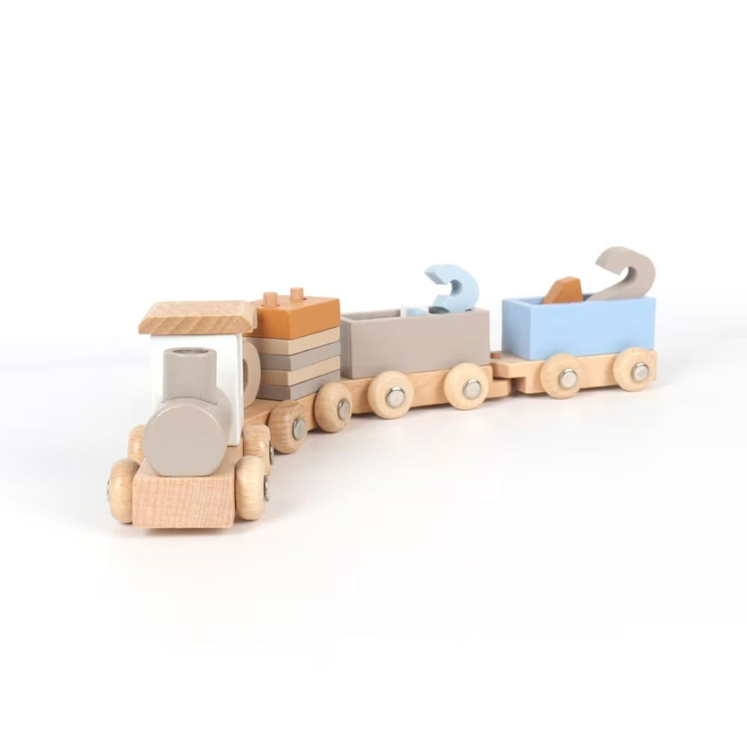 Giocattolo Trenino Educativo Bambini Gioco Impilabile Creativo