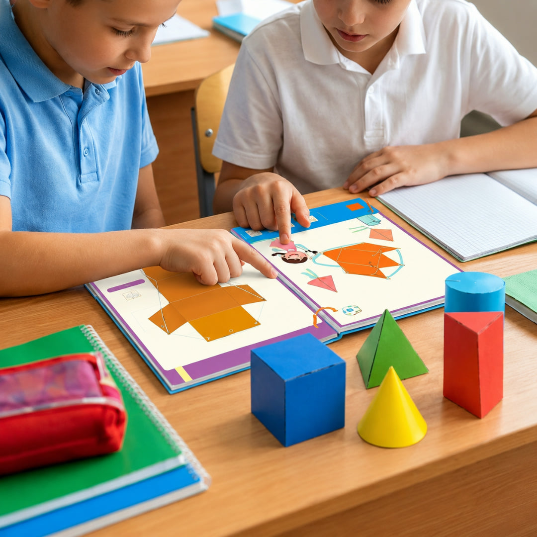 Educational Game Geometry Logical Activity Learning Children