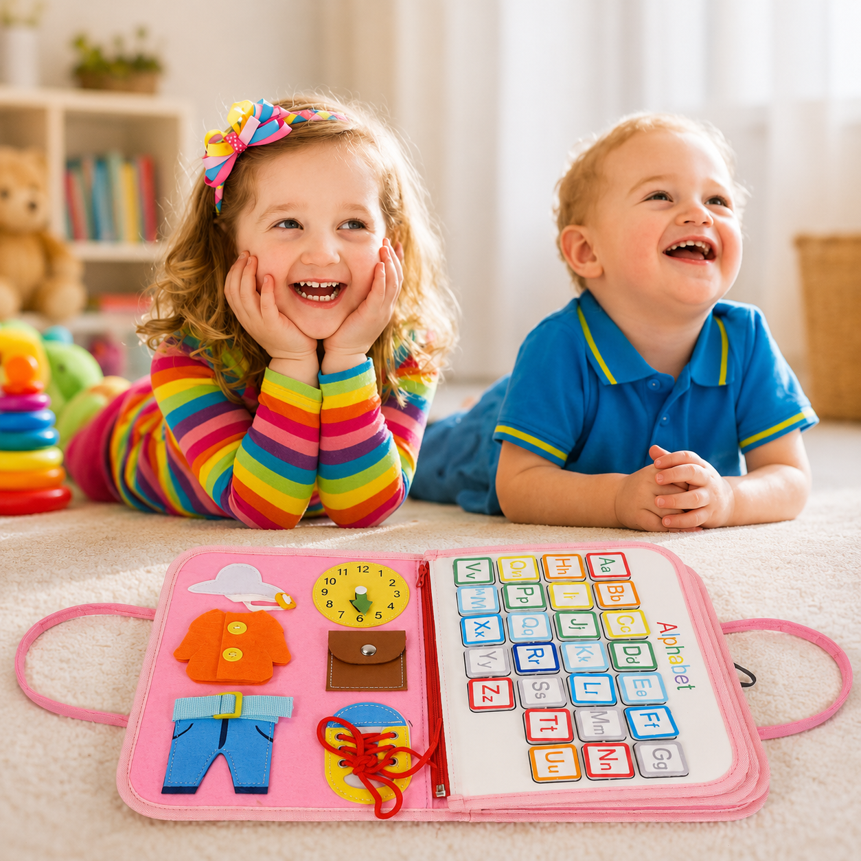 Gioco Montessori Educativo Tavola Sensoriale Bambini Attività